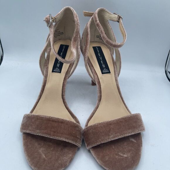 Steven by Steve Madden Blush ankle strap heels 7.5 - Picture 2 of 11